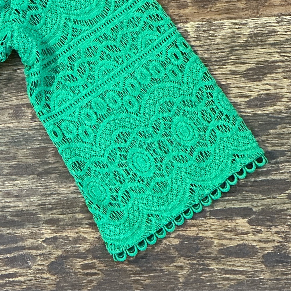 Chico's Vibrant Green Lace Dress - Picture 7 of 11